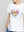 Polera Mujer Ottilia Estampado Corazón Manga Corta Blanca Lineatre