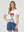 Polera Mujer Amanda Blanco Lineatré