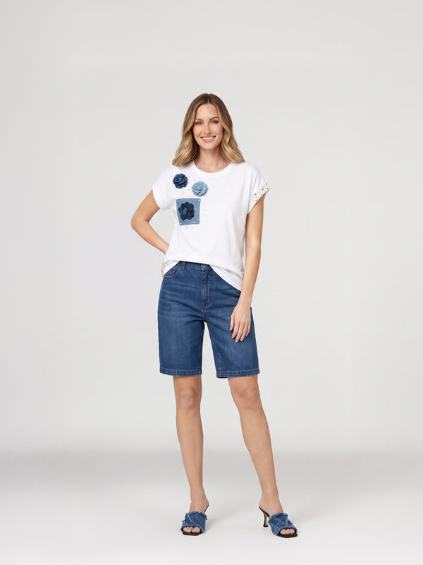 Polera Mujer Diana Jeans Lineatré
