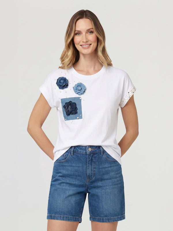 Polera Mujer Diana Jeans Lineatré
