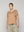 Polera Mujer Ottavia Cuello Redondo Brillante Café Camel Lineatre