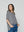 Polera Mujer Olivetta Rayas Negra Lineatre