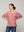 Polera Mujer Olivetta Rayas Roja Lineatre
