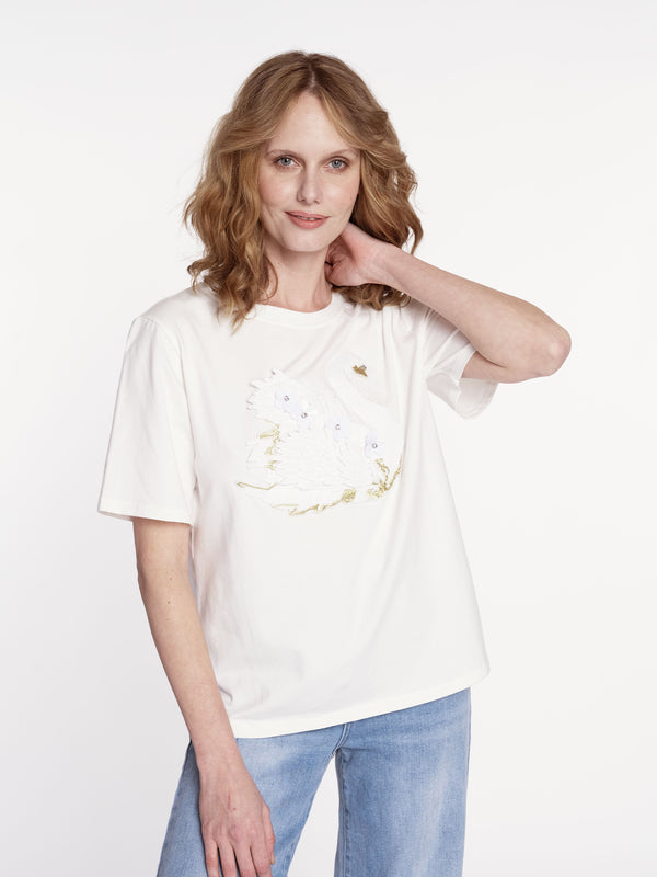 Polera elisabetta blanco