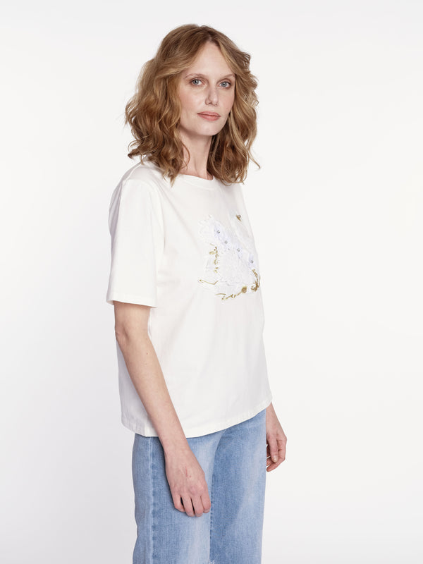 Polera elisabetta blanco