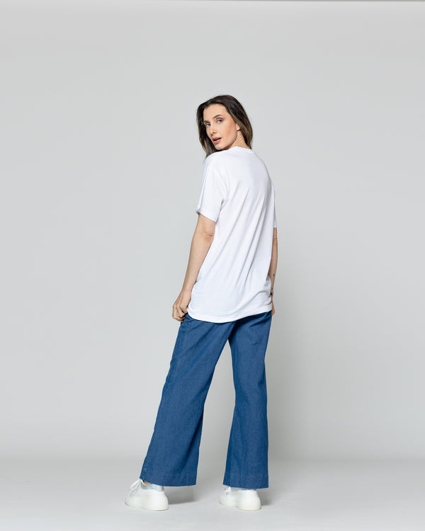 Polera Mujer Odetta Estampado Paletas Lineatre