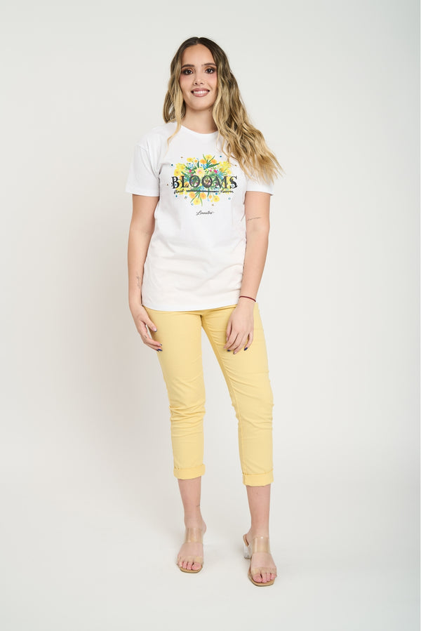 Polera Mujer Silvana Blanco Lineatre