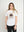 Polera Mujer Silvana Blanco Lineatre