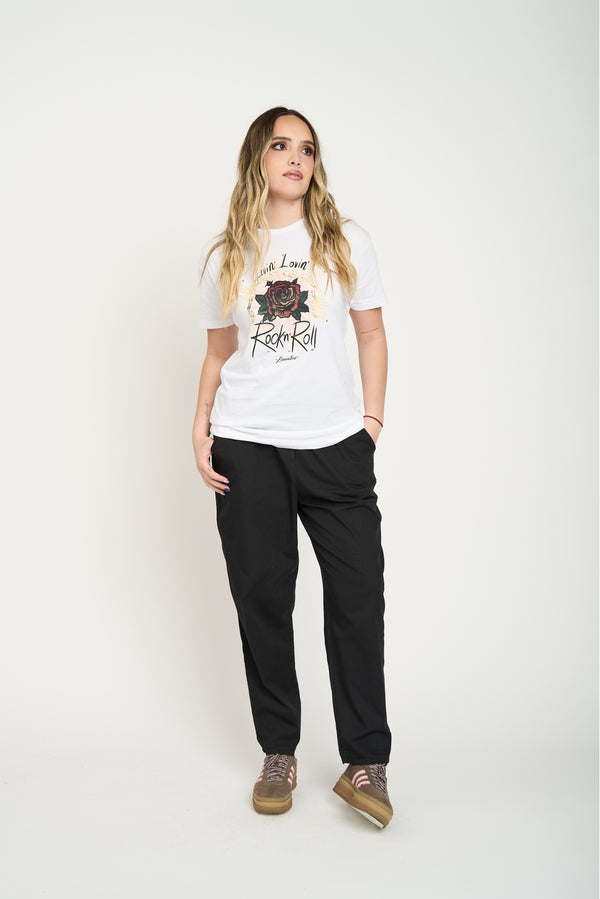 Polera Mujer Silvana Blanco Lineatre