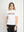Polera Mujer Rock'n Roll Blanco Lineatre