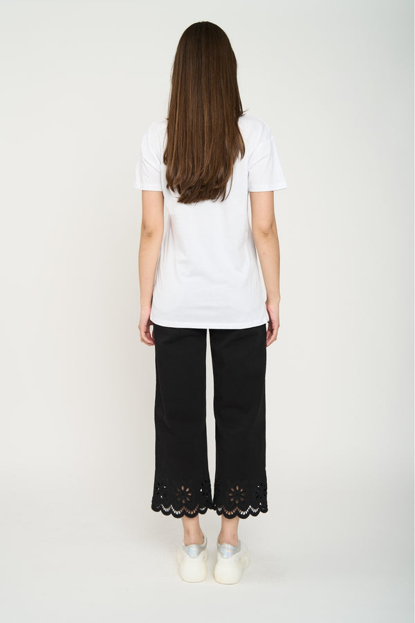 Polera Mujer Sauvage Blanco Lineatre