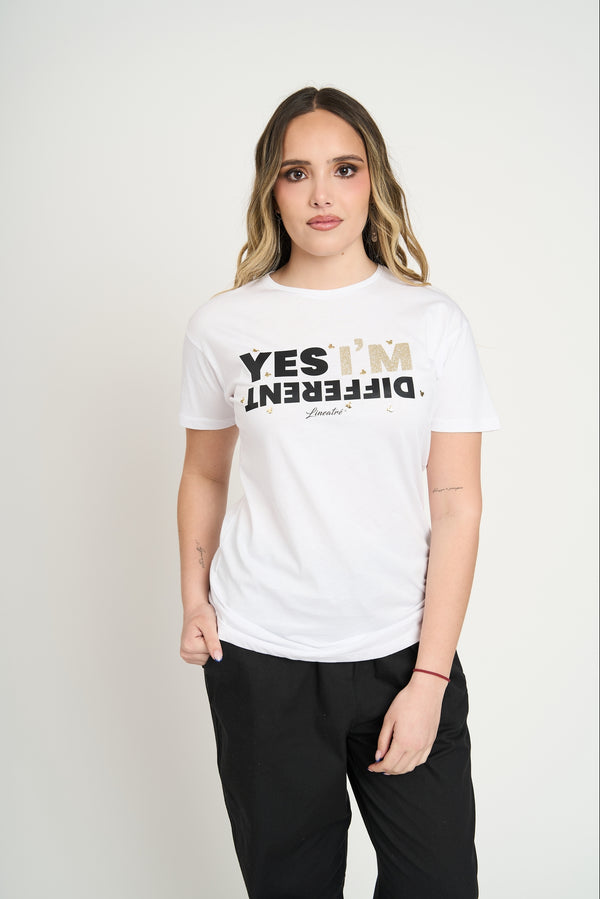Polera Mujer Silvana Blanco Lineatre