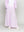 Pantalón Mujer Cristina De Lino Ancho Con Cintura Elasticada Lila Lineatre