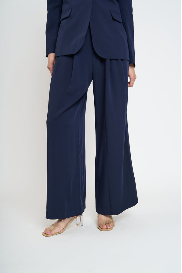 Pantalón Mujer Luciana Azul Lineatre