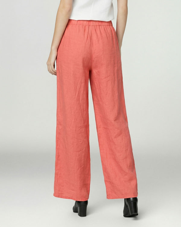 Pantalón Mujer Anita Largo Coral Lineatre