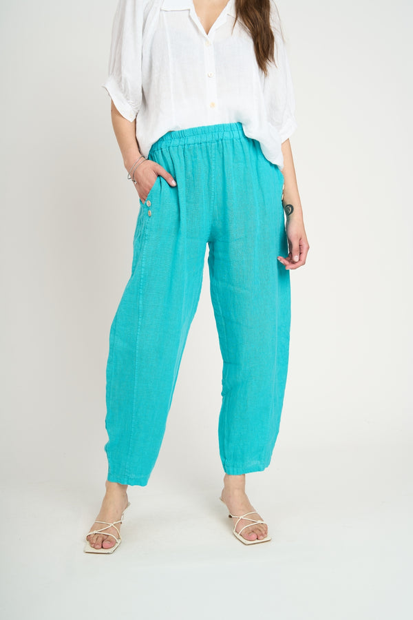 Pantalón Mujer Flavia Esmeralda Lineatre