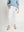 Pantalón Mujer Luisa Largo Tiro Alto Blanco Lineatre