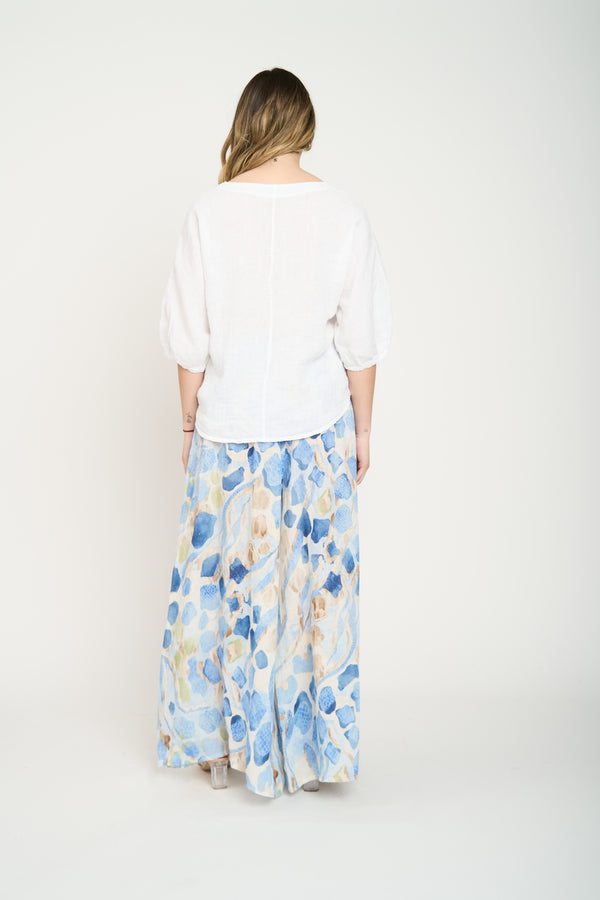 Pantalón Mujer Romina Azul Lineatre