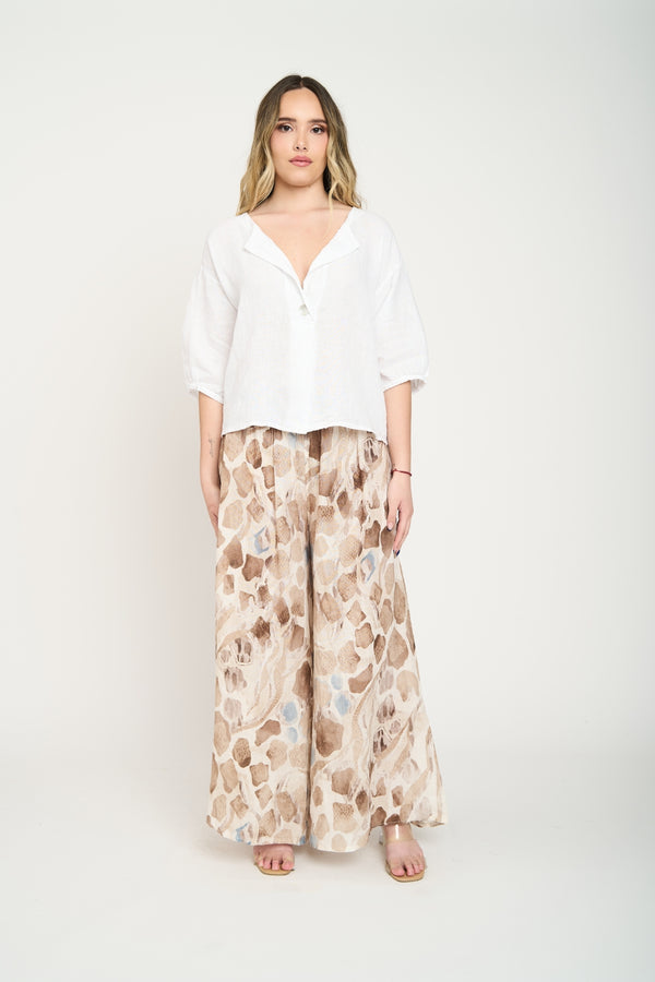 Pantalón Mujer Romina Fango Lineatre