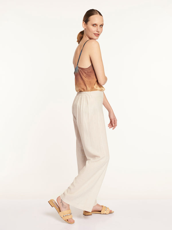 PANTALON NICOLETTA SABBIA