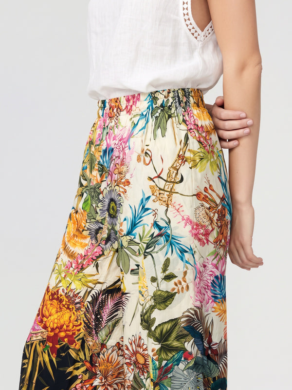 Pantalón Mujer Simona Beige Lineatré