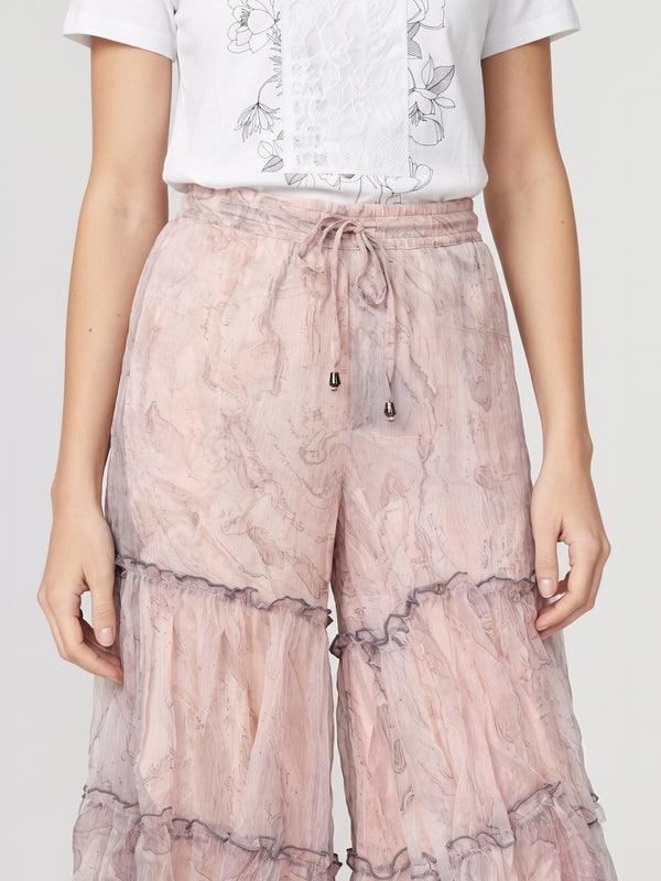 Pantalón Mujer Constanza Apricot Lineatré