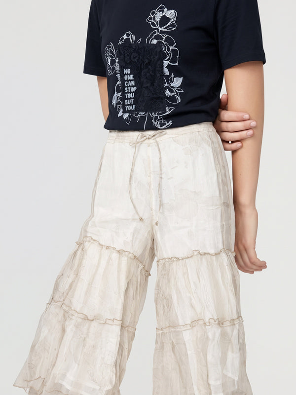 Pantalón Mujer Constanza Crudo Lineatré