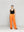 Pantalón Mujer Priseline Satinado Naranja Lineatre