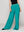 Pantalón Mujer Perla Palazzo Tipo Satín Verde Esmeralda Lineatre