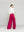 Pantalón Mujer Perla Palazzo Satinado Fucsia Lineatre