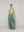 Pantalón Mujer Perla Palazzo Tipo Satín Verde Grisáceo Lineatre