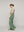 Pantalón Mujer Perla Palazzo Tipo Satín Verde Grisáceo Lineatre
