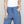 Pantalón Mujer Pamela Algodón Elasticado Azul Lineatre
