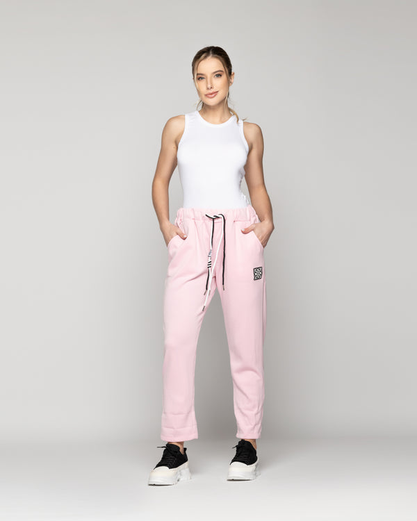 Pantalón Mujer Pastora Buzo Rosa Lineatre