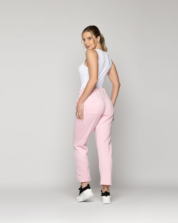 Pantalón Mujer Pastora Buzo Rosa Lineatre
