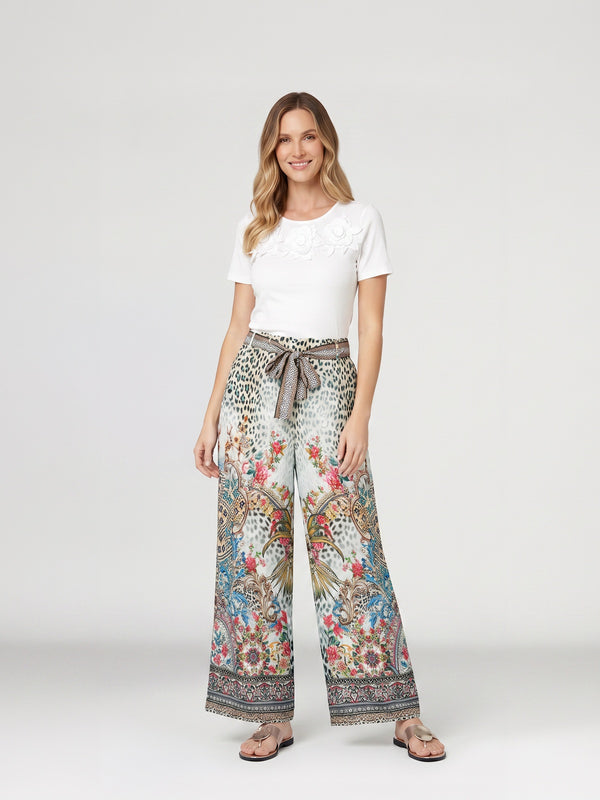 Pantalón Mujer Tiziana Crudo Lineatré