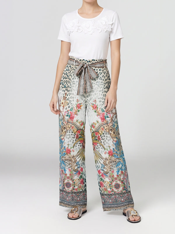 Pantalón Mujer Tiziana Crudo Lineatré