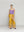 Pantalón Mujer Daniella Palazzo Satinado Amarillo Lineatre