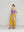 Pantalón Mujer Daniella Palazzo Satinado Amarillo Lineatre