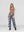 Pantalón Mujer Susanna Alto Largo Cintura Elástico y cordon Azul Lineatre