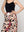 Pantalón Mujer Pali Estampado Flores Negro Lineatre