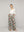 Pantalón Mujer Pali Estampado Flores Verde Lineatre