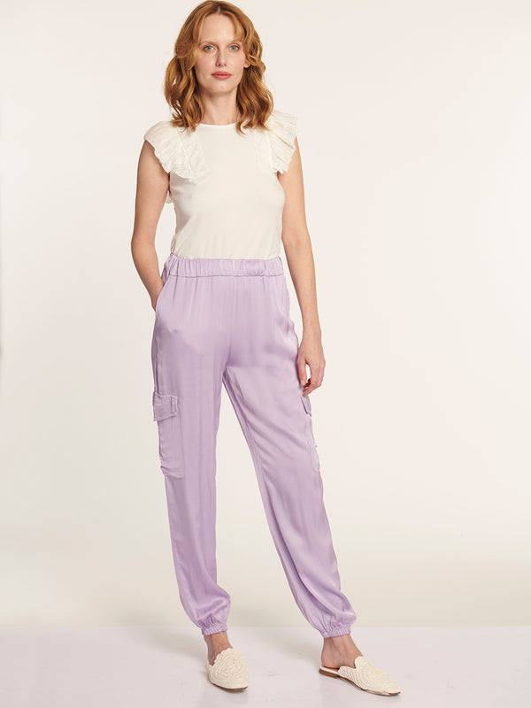 Pantalon lila