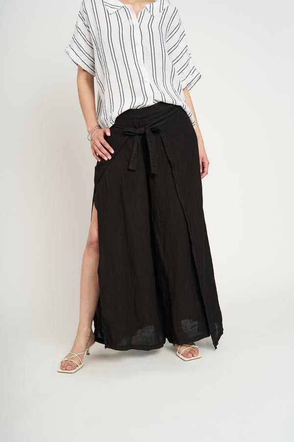 Pantalón Mujer Gina Negro Lineatre