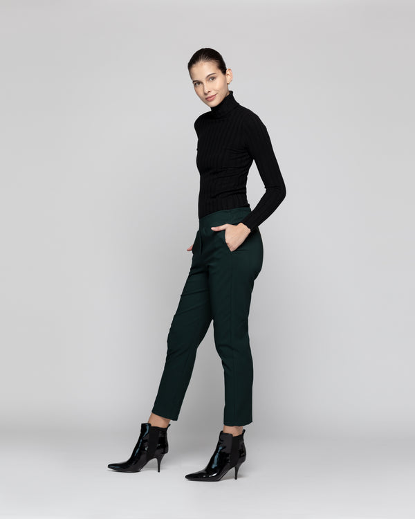 Pantalón Mujer  Svetlana Verde Lineatre