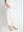 Pantalón Mujer Inés Largo 3/4 Tiro Alto Blanco Lineatre