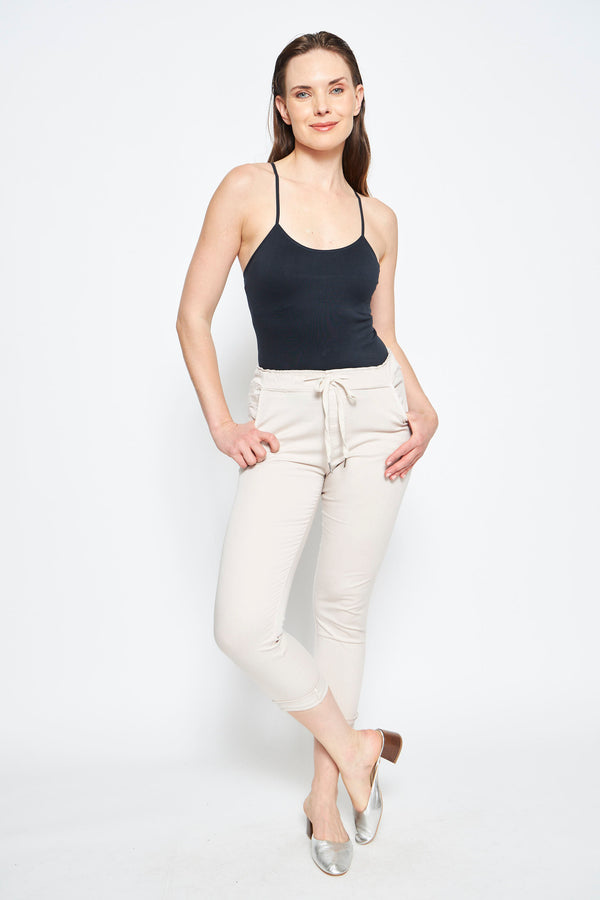 PANTALON VILA BEIGE