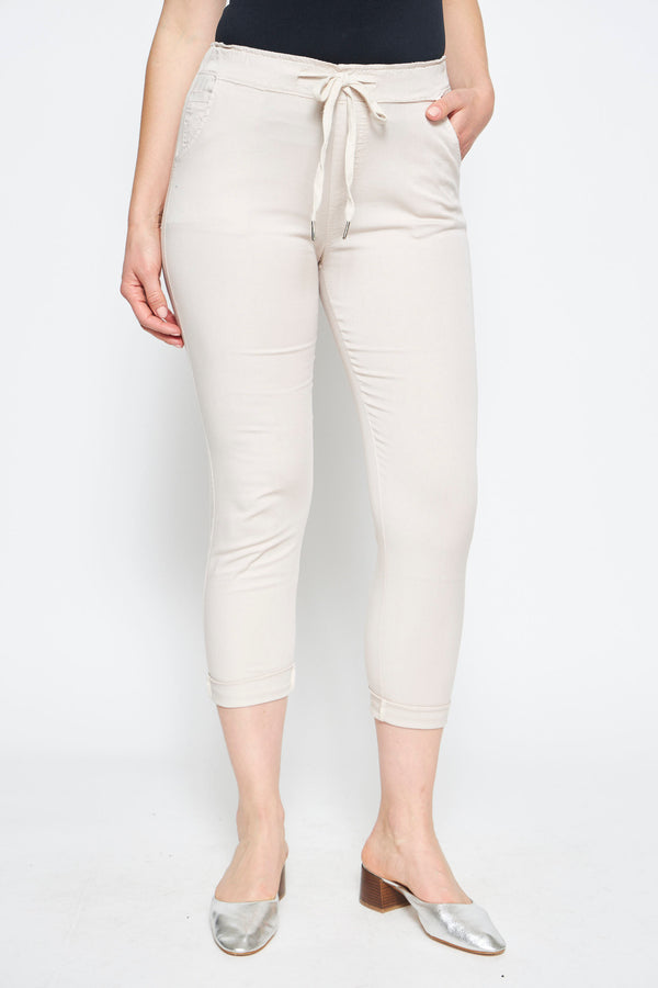 PANTALON VILA BEIGE