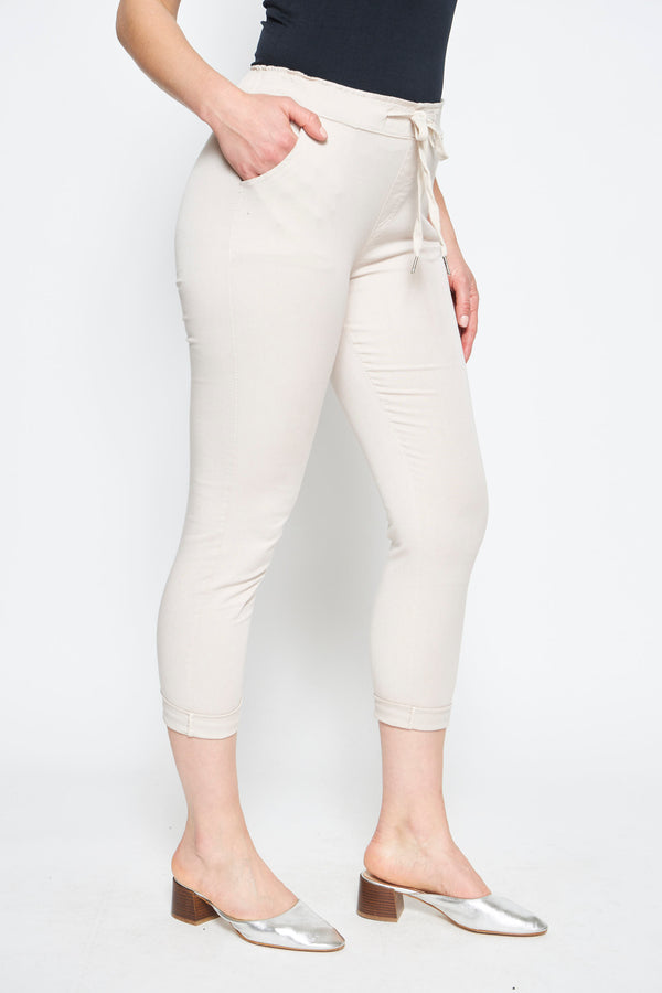 PANTALON VILA BEIGE