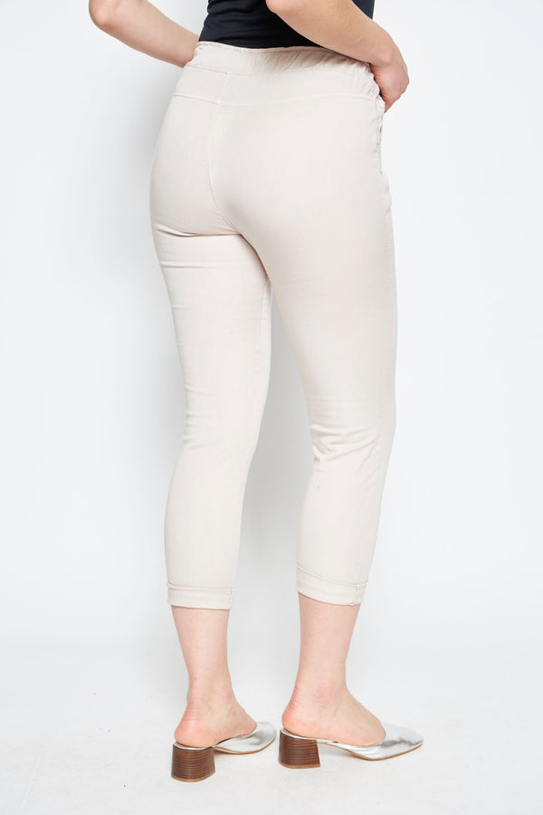 PANTALON VILA BEIGE